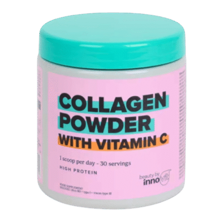 Collagen powder with vtamin c