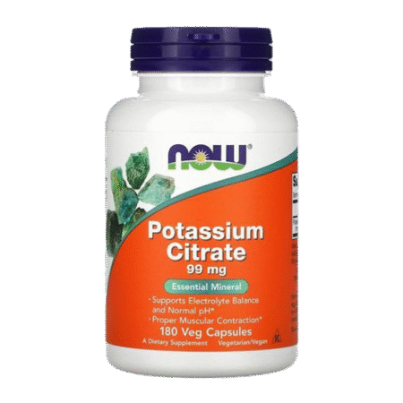 Potassium Citrate 99mg 180 Veg Capsules