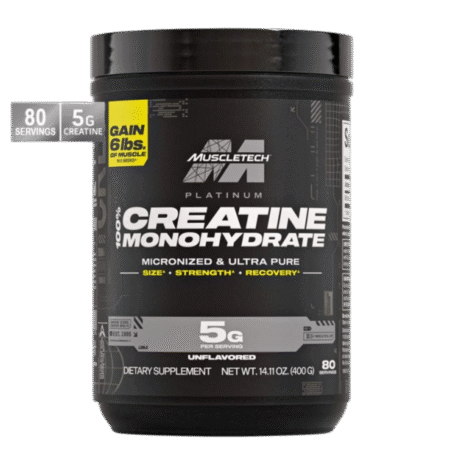 Platinum 100% Creatine Monohydrate400g(80 Servings)