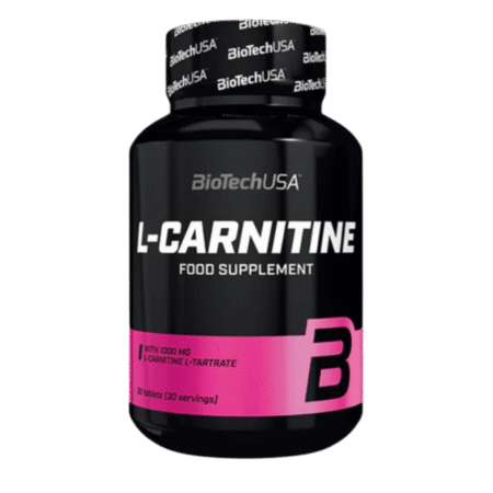 L-Carnitine L-tartrate 1000mg 30 Comprimés (30 Servings