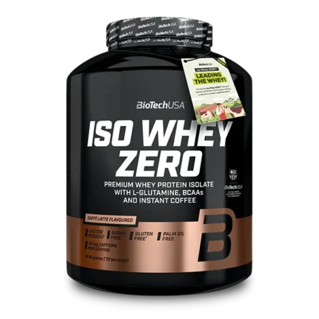 BIOTECHUSA ISO WHEY ZERO CAFE LATTE FLAVORED 2270 G