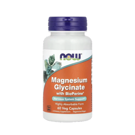 Magnesium Glycinate avec BioPerine 60 Capsules (30 Servings)