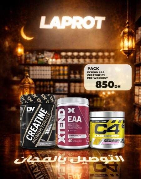 PACK RAMADAN - Creatine DY 300g + EAA XTEND + C4 30 servings