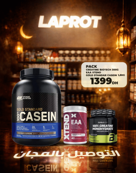 PACK RAMADAN - Casein On 1,8kg + EAA XTEND + Biotech creatine 300g