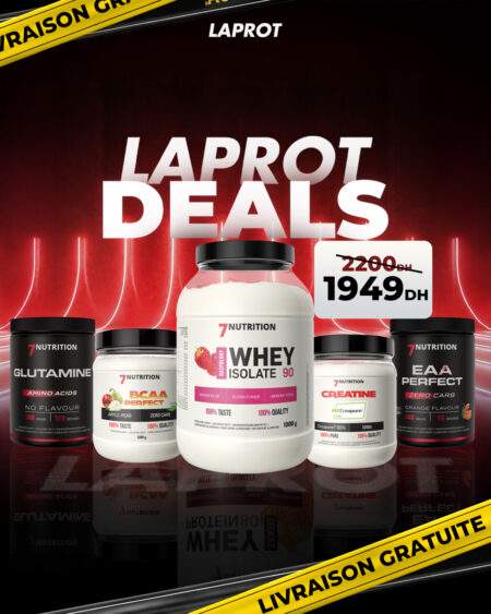 Pack Whey Isoate + Créatine + BCAA + EAA + Glutamine – Prise de Masse Complète