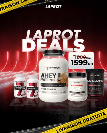 Pack Whey Protein + Créatine + Glutamine + Omega 3 + Magnesium Citrate – Prise de Masse Complète