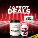 PACK Creatine Creapure 7Nutrition + Magnesium Citrate+B6 7Nutrition-LAPROT DEALS
